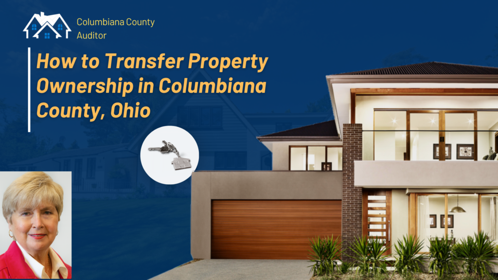 Columbiana County Recorder’s Office in Lisbon, Ohio for property deed recording