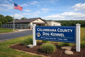 Columbiana County Dog Kennel in Lisbon Ohio providing shelter and adoption services