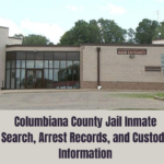 Columbiana County Jail inmate search showing arrest records and custody status information in Ohio